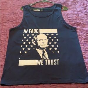 Fauci men’s tank medium